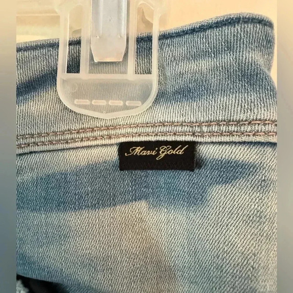 Mavi gold women’s size 27 high waisted skinny‎ jeans, distressed, NWT - Picture 2 of 12